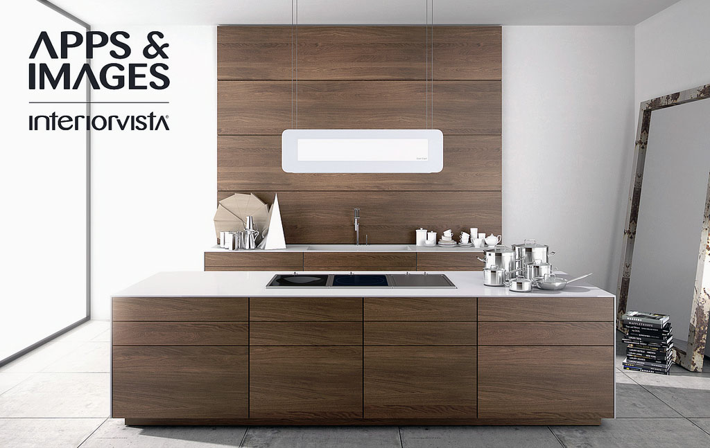 Modern Walnut Kitchen Cabinets Design - Interior Design Ideas