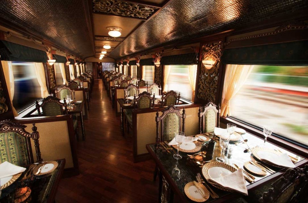 Beautiful Train Dining Carriage