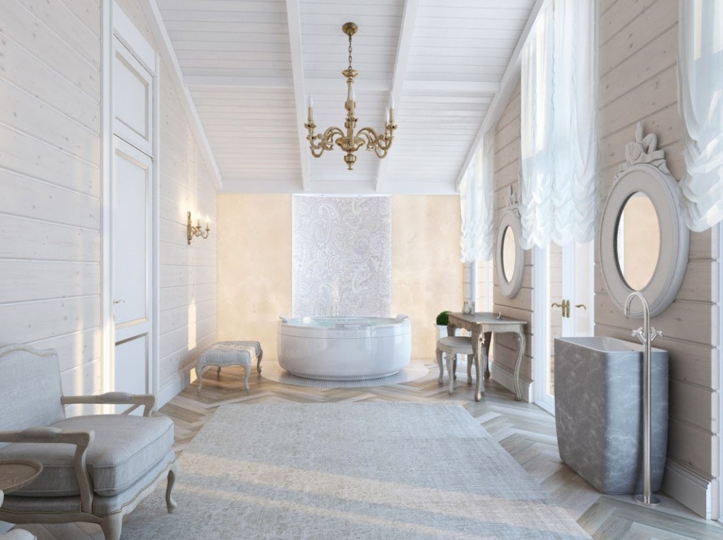 The White Luxury Bathroom Overview Inspirations