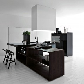 Best Black and White Modern Kitchen 2012