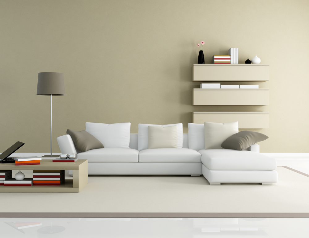 simple modern living room couch